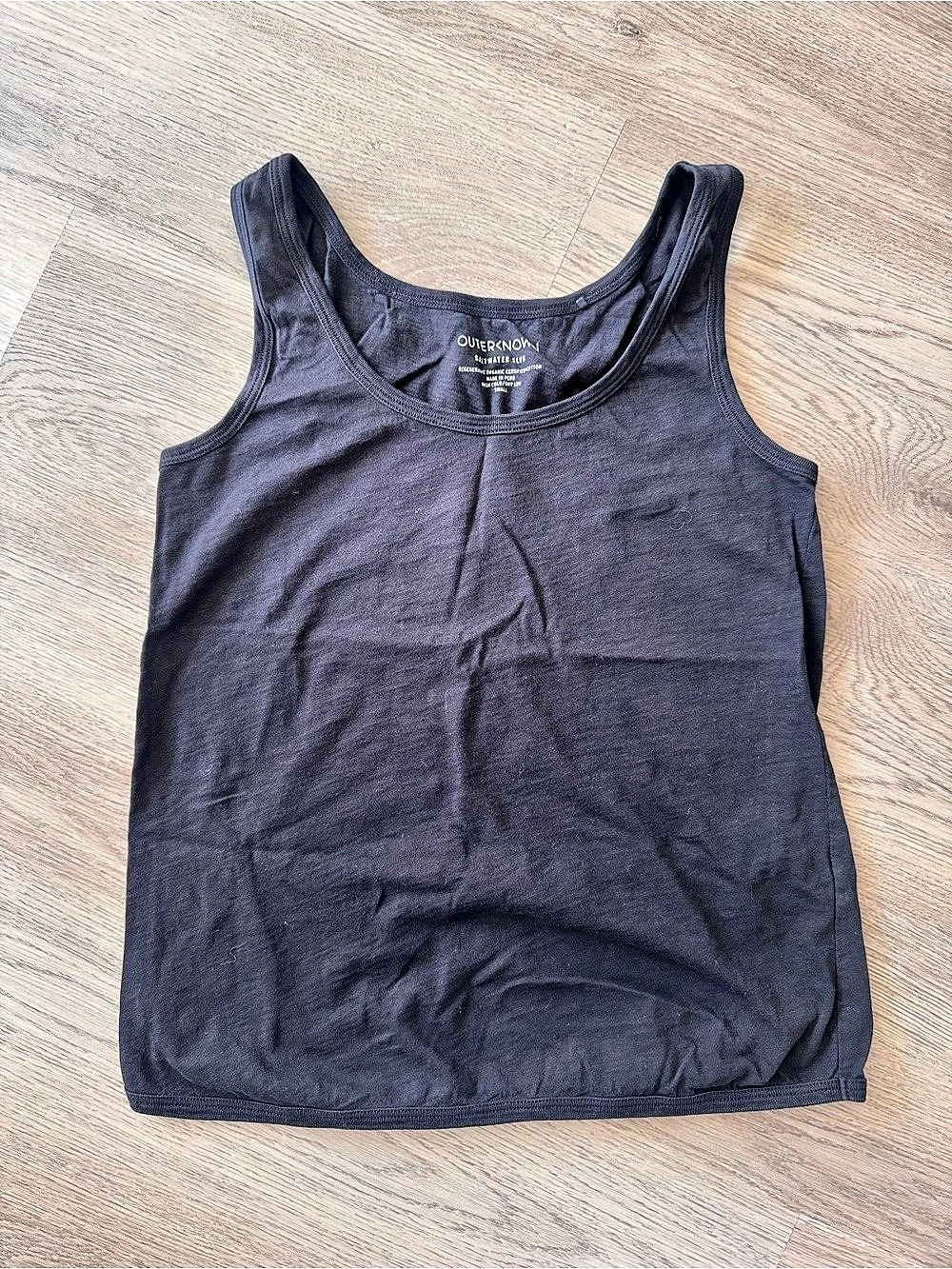 Outerknown Saltwater Slub Tank Organic Cotton Tank Size Small